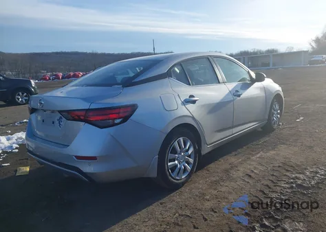 2021 Nissan Sentra S Xtronic Cvt from USA, damaged, VIN 3N1AB8BV5MY257434